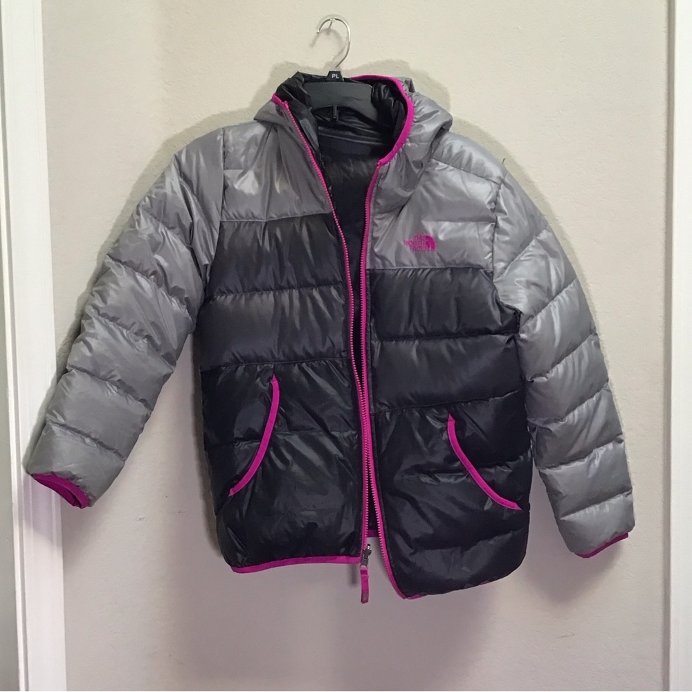 The North Face XL Kids Goose Down Reversible Jacket